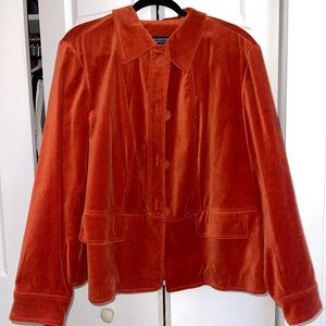 Orange jacket